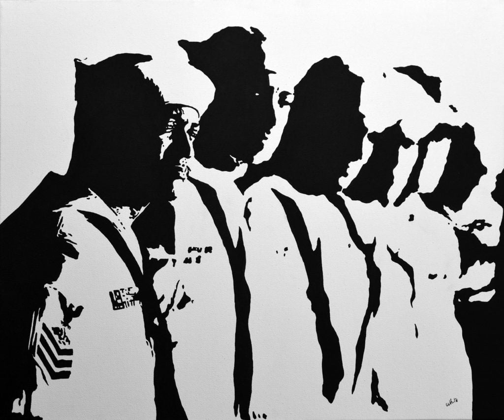Steve White 24” x 20” • Acrylic on Canvas
