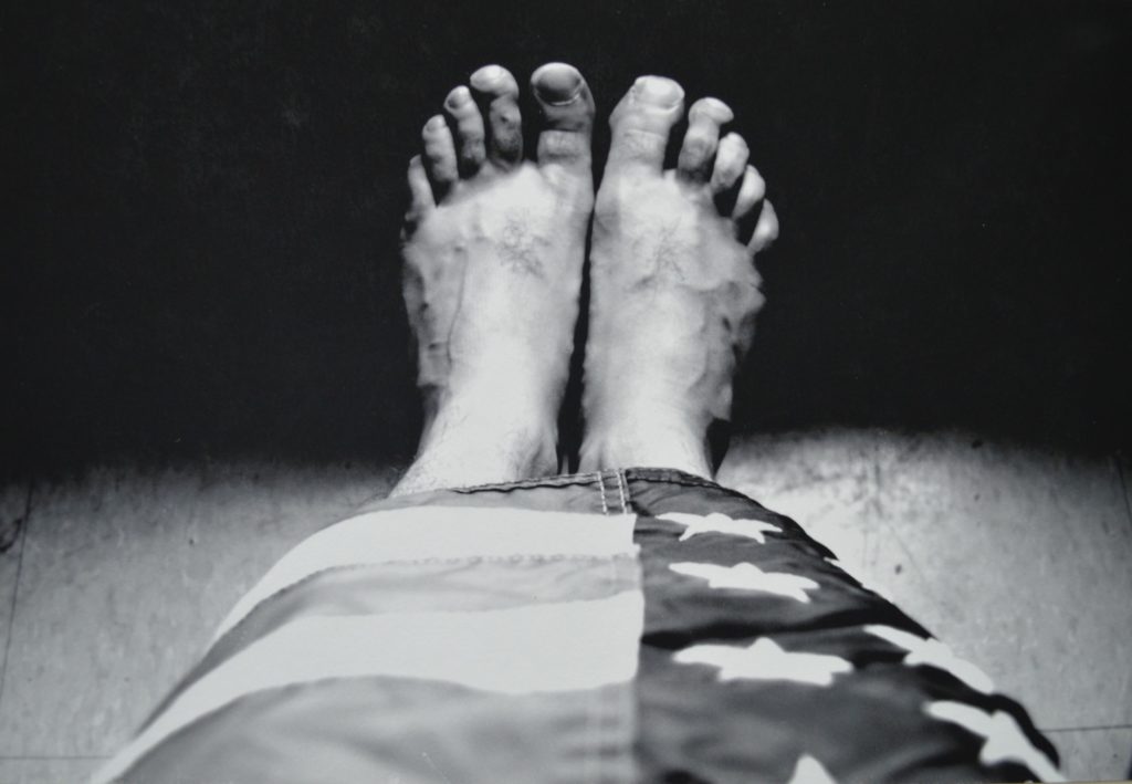 "Feets of Will and of Sacrifice" by Chris Pace, inspired by the experiences of Christopher Pace